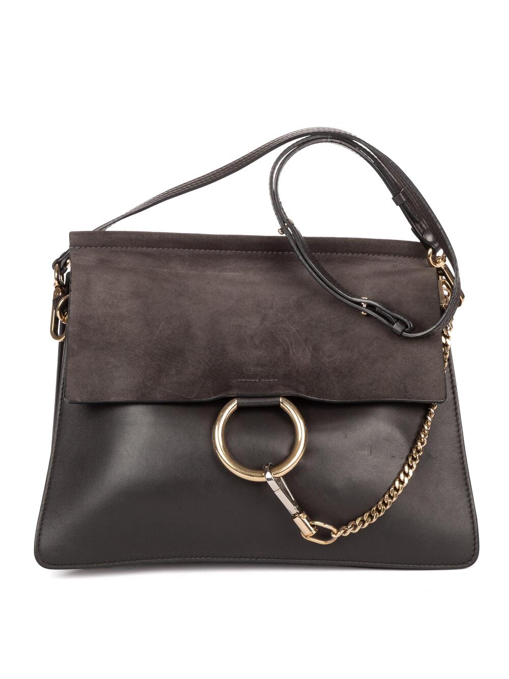 Chloe Faye Shoulder Bag Leather Medium #376590C74B